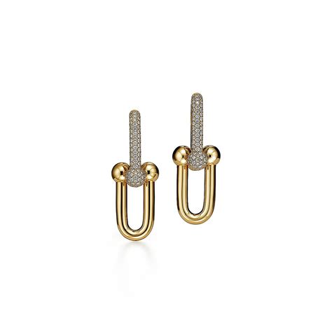 tiffany hardwear link earrings